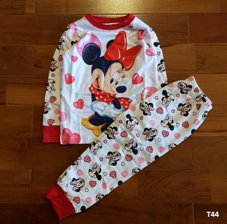 piyama anak minnie mouse